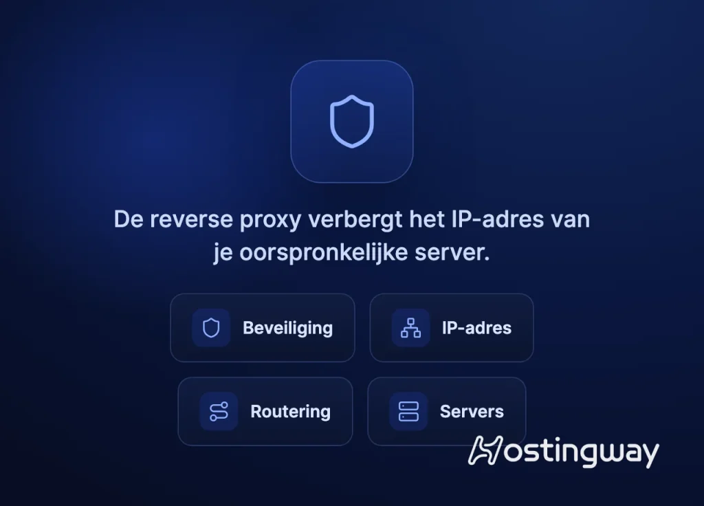 Illustratie: Beveiliging en IP-adres bescherming