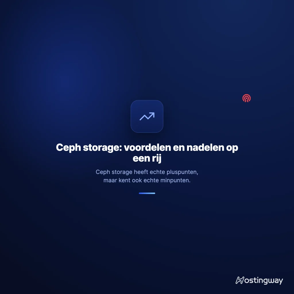 Illustratie: Ceph storage: voordelen en nadelen op een rij