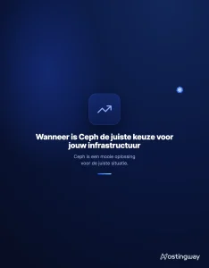 Illustratie: Wanneer is Ceph de juiste keuze voor jouw infrastructuur